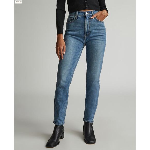 Everlane The Original Cheeky Jean Size 25 Crop Organic Cotton - Picture 1 of 10